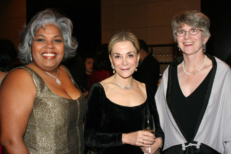 Hon. Jessica Odle (Barbados) & from the NYCCUN. Leni Liftin & Elizabeth Rose Daly
